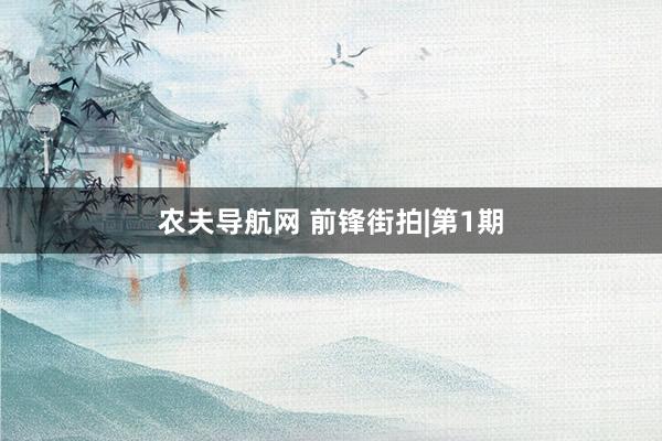 农夫导航网 前锋街拍|第1期